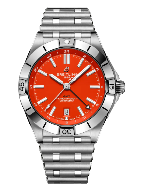 Review Breitling Chronomat Automatic GMT 40 NFL Cincinnati Bengals Edition Replica watch A32398C21O1A1